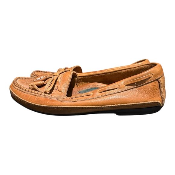Johnston Murphy Men’s Tassel Loafers Brown Size 10 Leather Made In Brazil main image 4